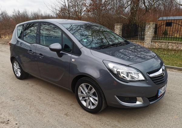 Opel Meriva cena 35900 przebieg: 143000, rok produkcji 2016 z Częstochowa małe 352